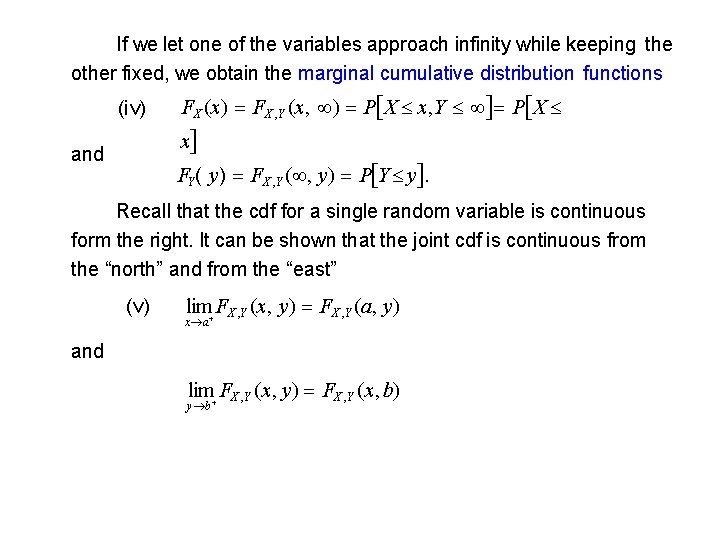 If we let one of the variables approach infinity while keeping the other fixed,