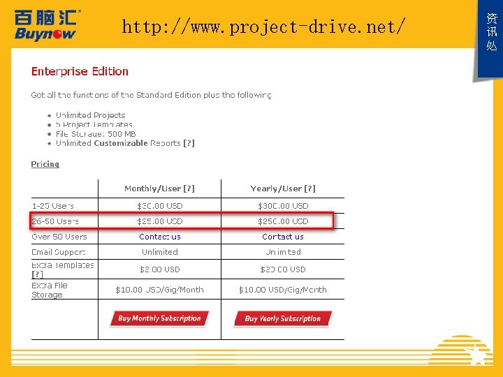 http: //www. project-drive. net/ 资 讯 处 