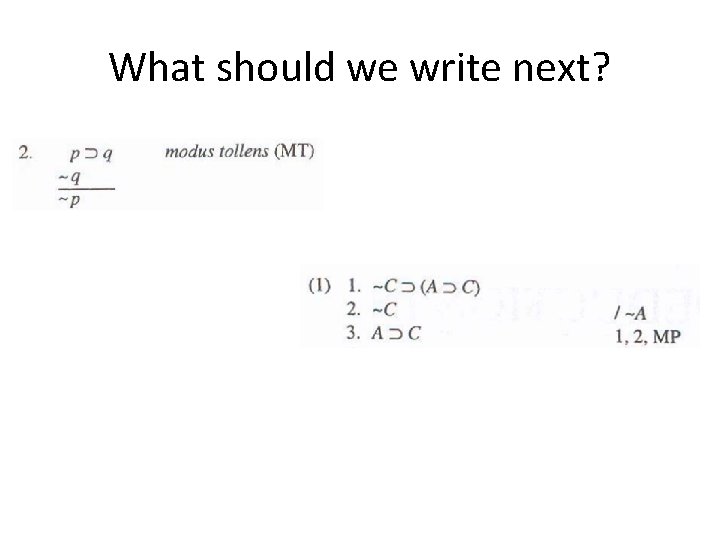 What should we write next? 