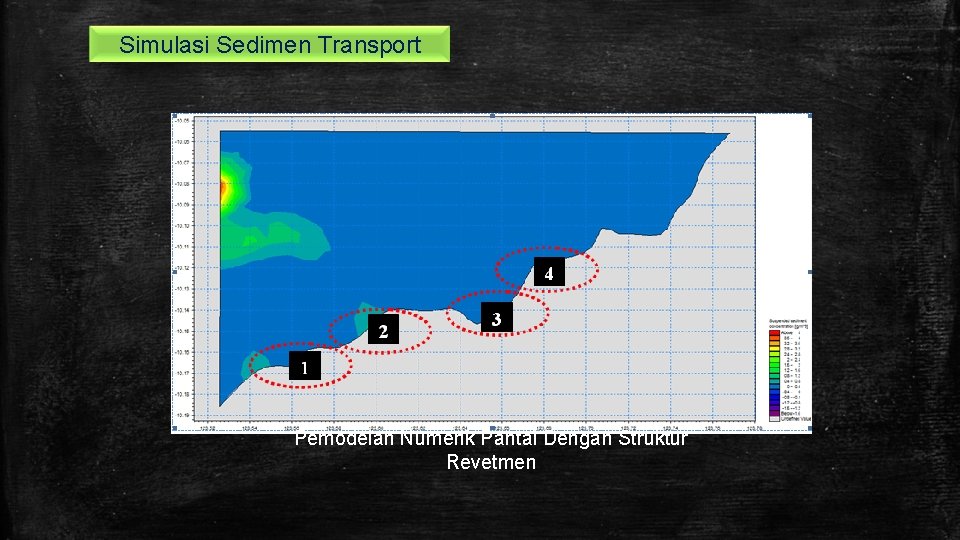 Simulasi Sedimen Transport Pemodelan Numerik Pantai Dengan Struktur Revetmen 