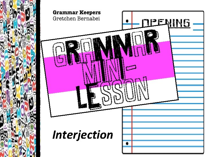 Interjection Interjection