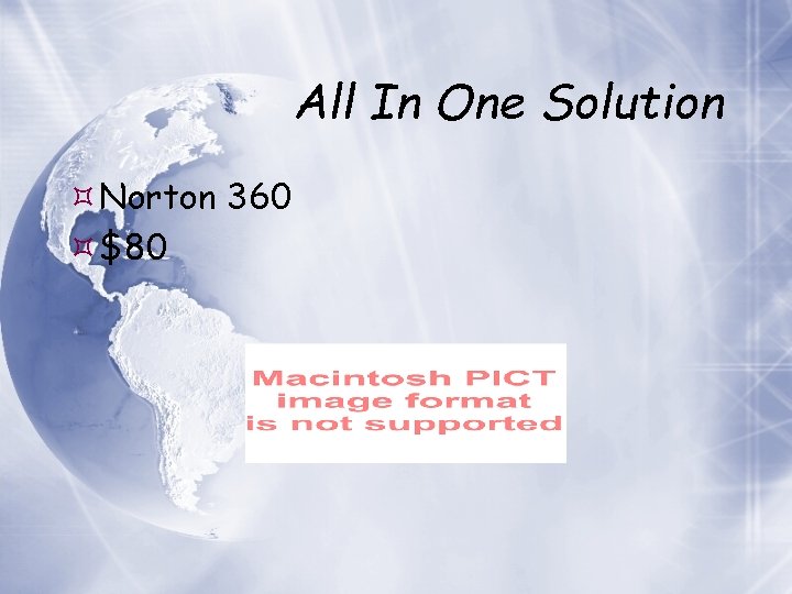 All In One Solution Norton 360 $80 