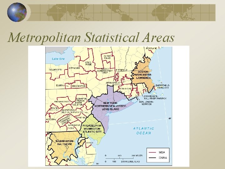 Metropolitan Statistical Areas 