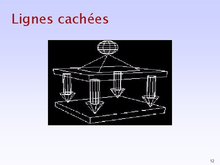 Lignes cachées 12 