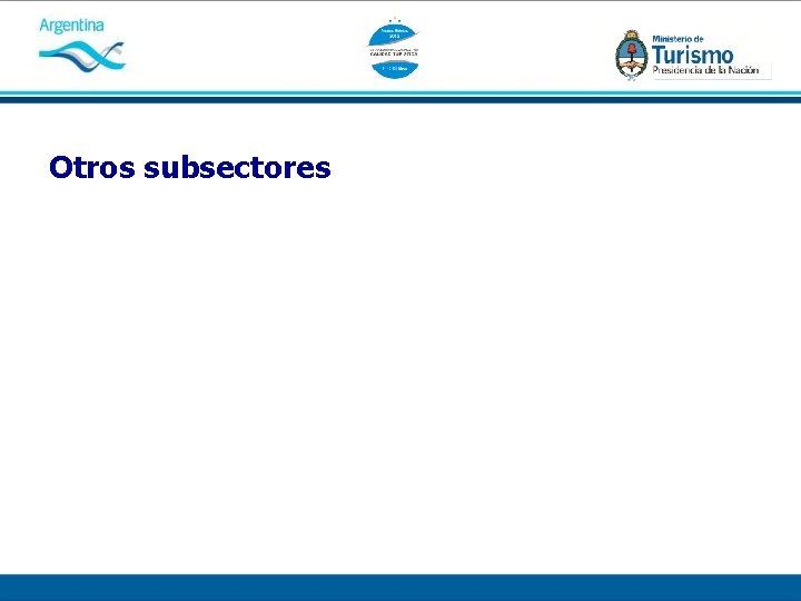 Otros subsectores 