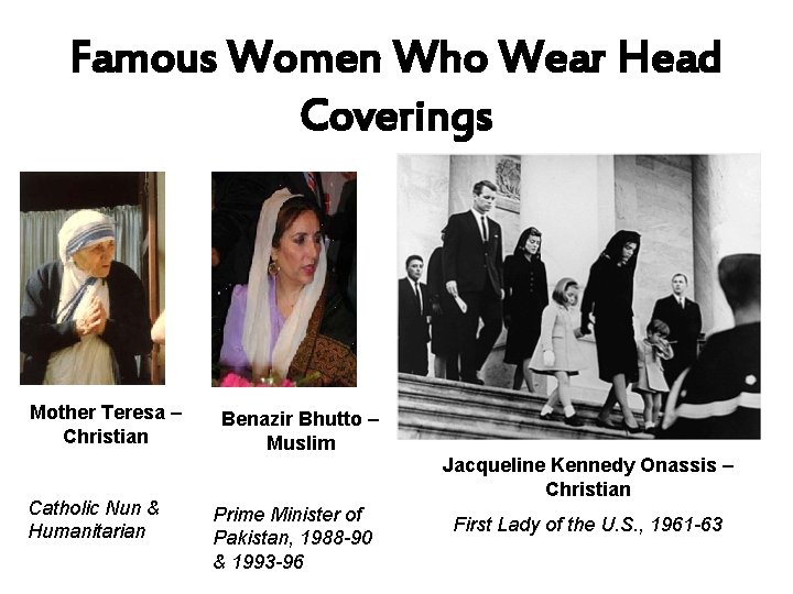 Famous Women Who Wear Head Coverings Mother Teresa – Christian Catholic Nun & Humanitarian
