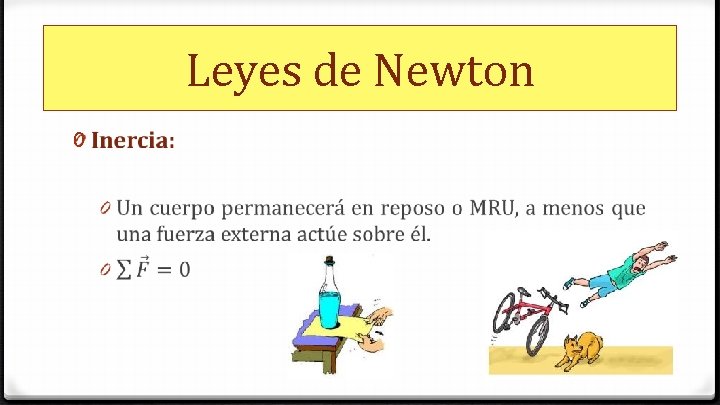 Leyes de Newton 0 