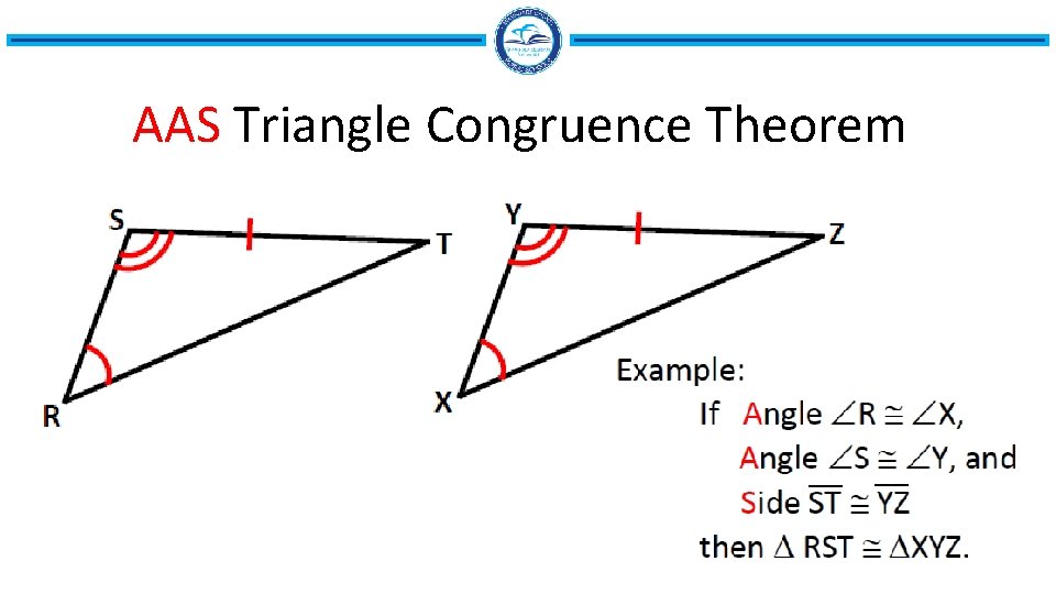 AAS Triangle Congruence Theorem 