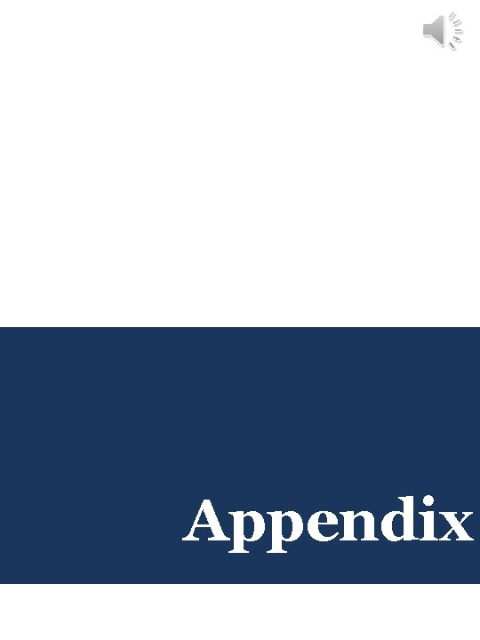 Appendix 