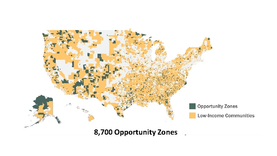 8, 700 Opportunity Zones 