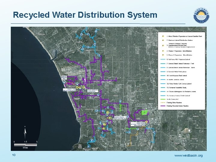 Recycled Water Distribution System 10 www. westbasin. org 