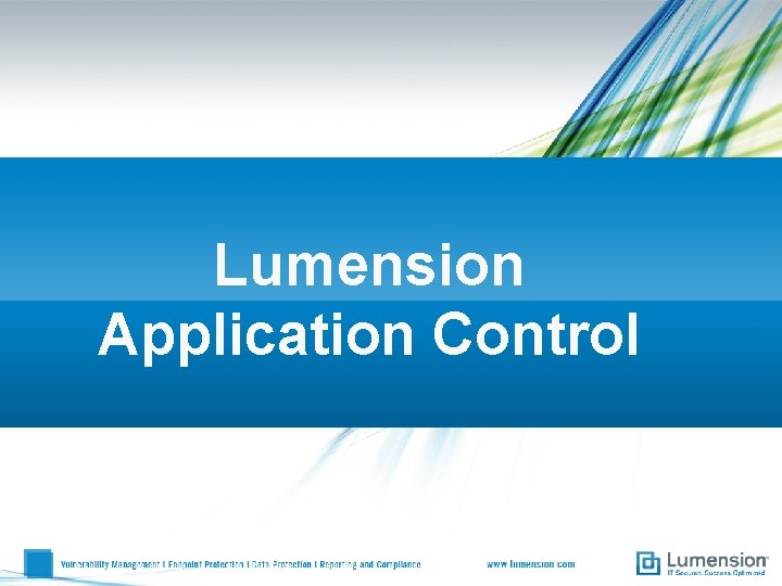 Lumension Application Control 