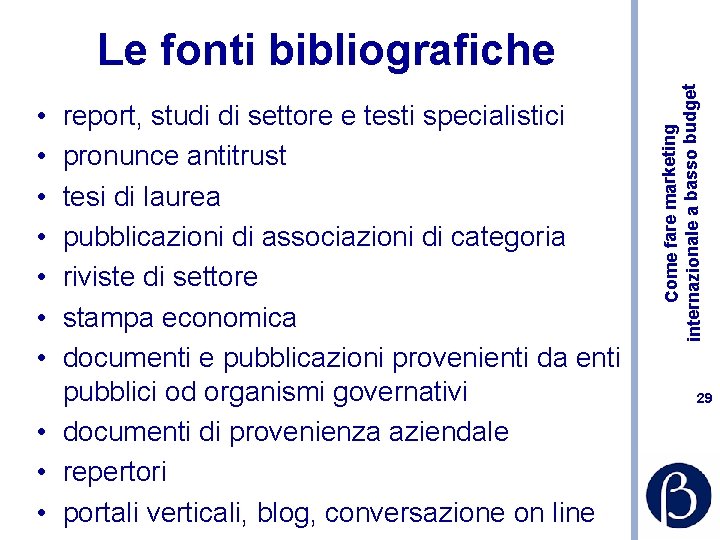  • • report, studi di settore e testi specialistici pronunce antitrust tesi di