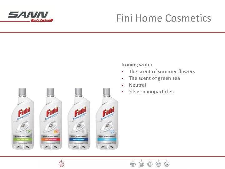 Fini Home Cosmetics Ironing water • The scent of summer flowers • The scent