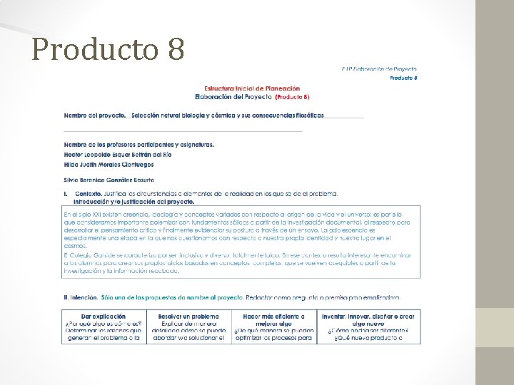 Producto 8 