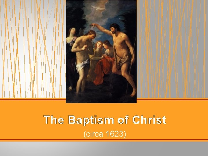 The Baptism of Christ (circa 1623) 