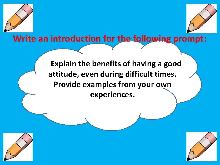 Write an introduction for the following prompt: Explain the benefits of having a good