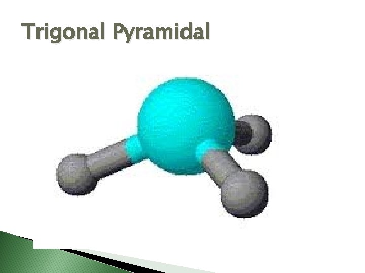 Trigonal Pyramidal 