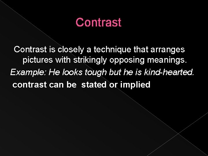 Poetic Devices Contrast Repetition Presented by Ranim Saleem