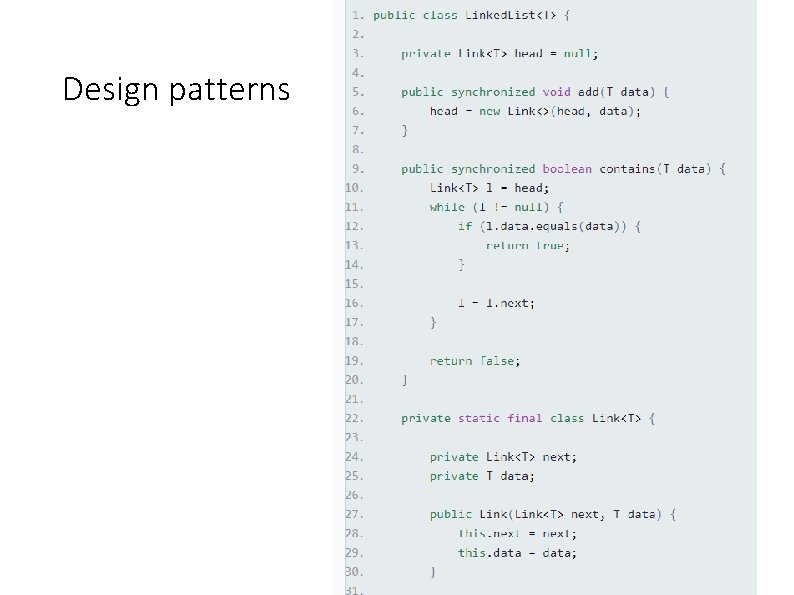 Design patterns 20 