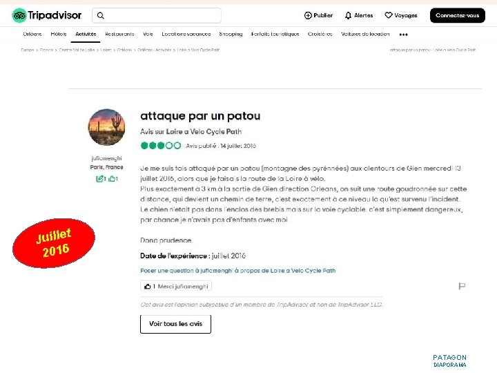 t Juille 2016 PATAGON DIAPORAMA 