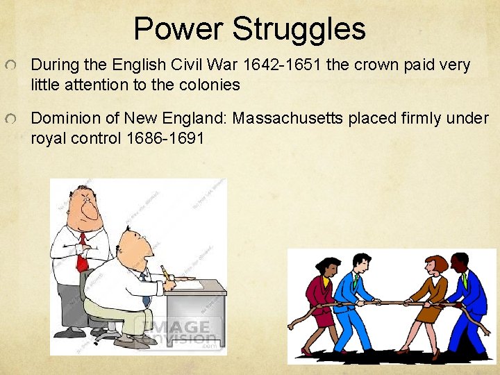 Power Struggles During the English Civil War 1642 -1651 the crown paid very little