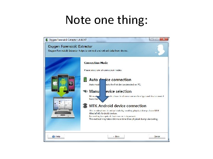 Note one thing: 
