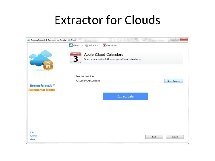 Extractor for Clouds 