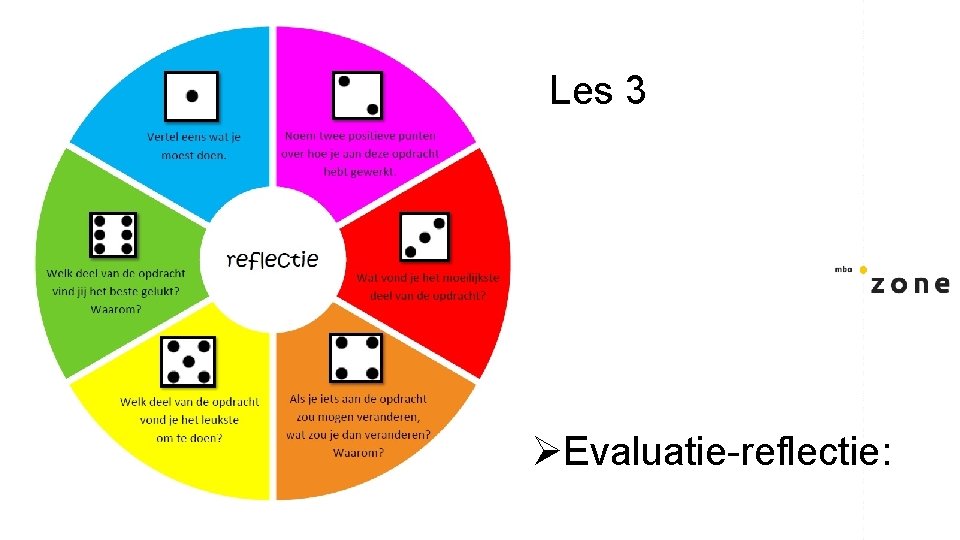 Les 3 ØEvaluatie-reflectie: 