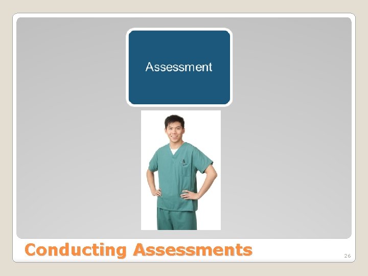 Conducting Assessments 26 