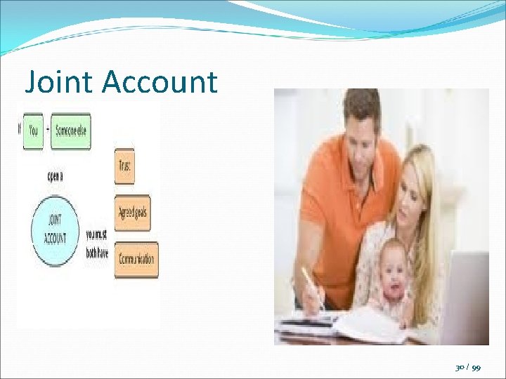 Joint Account 30 / 99 