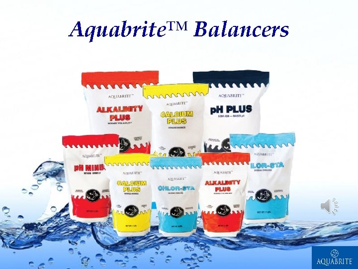 Aquabrite™ Balancers Page 22 
