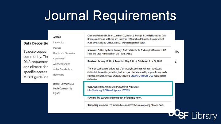 Journal Requirements 