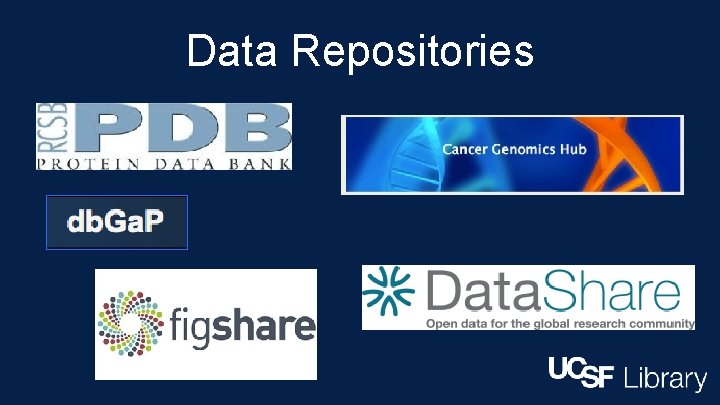 Data Repositories 