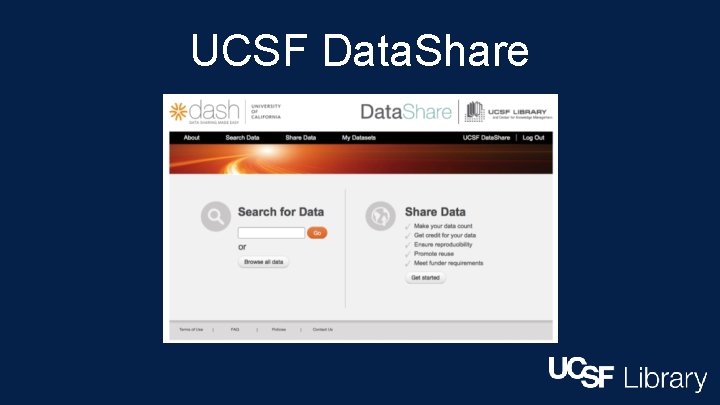 UCSF Data. Share 
