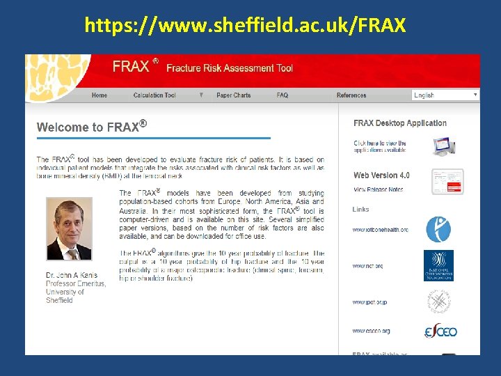 https: //www. sheffield. ac. uk/FRAX 