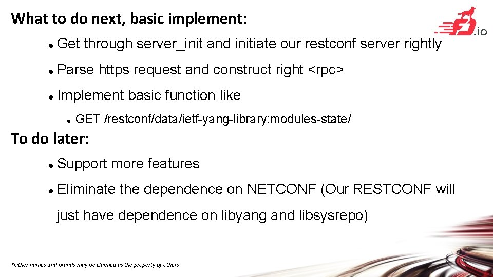 What to do next, basic implement: Get through server_init and initiate our restconf server