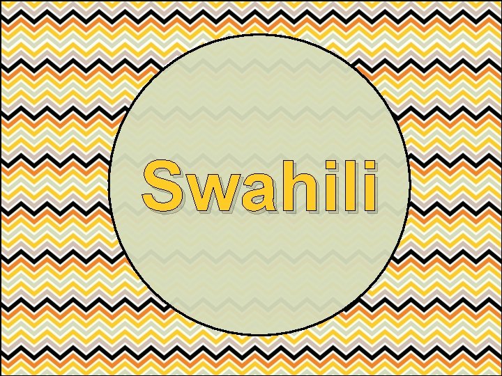 Swahili 