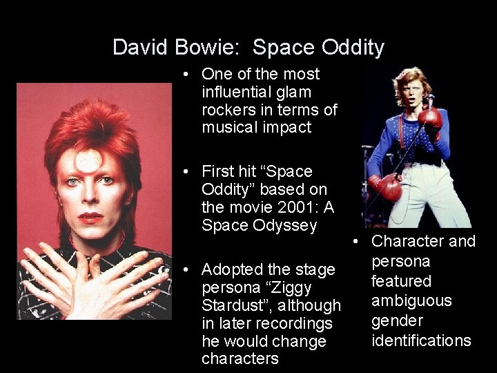David Bowie: Space Oddity • One of the most influential glam rockers in terms