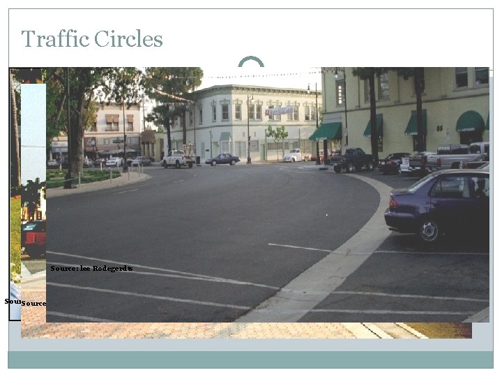 Traffic Circles Source: lee Rodegerdts 