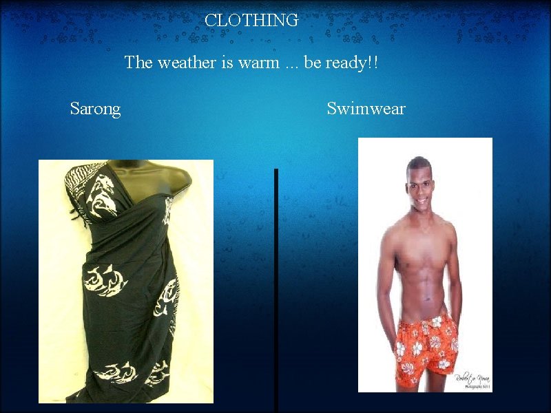 CLOTHING The weather is warm. . . be ready!! Sarong Swimwear 