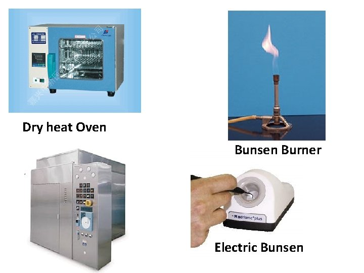 Dry heat Oven Bunsen Burner Electric Bunsen 