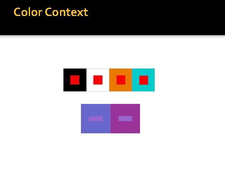 Color Context 