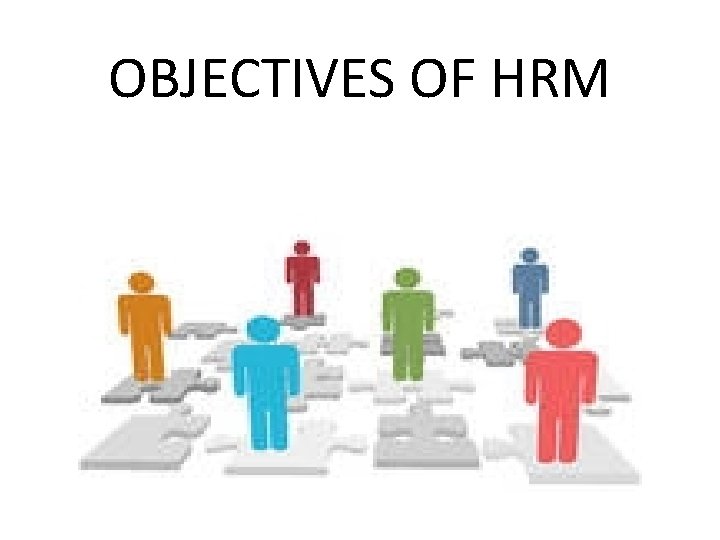 OBJECTIVES OF HRM 