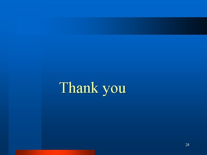 Thank you 24 