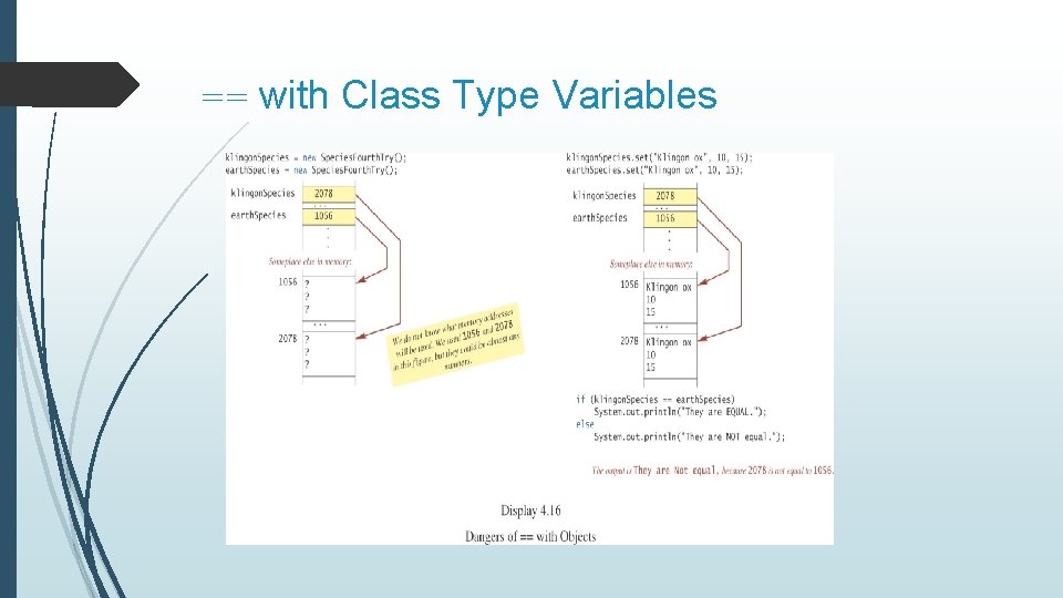 == with Class Type Variables 