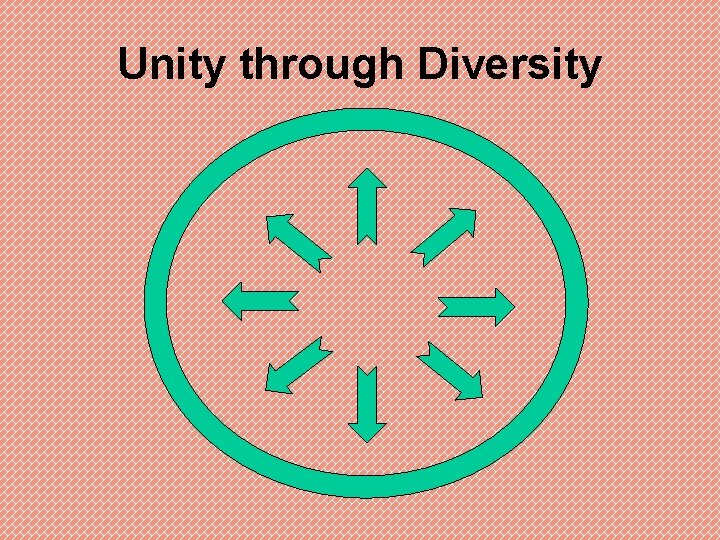 Unity through Diversity 