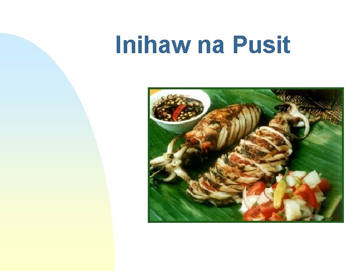 Inihaw na Pusit 