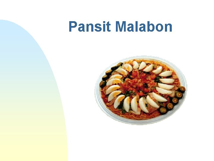 Pansit Malabon 