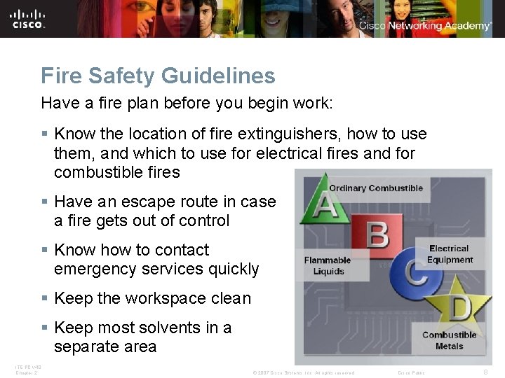 Fire Safety Guidelines Have a fire plan before you begin work: § Know the